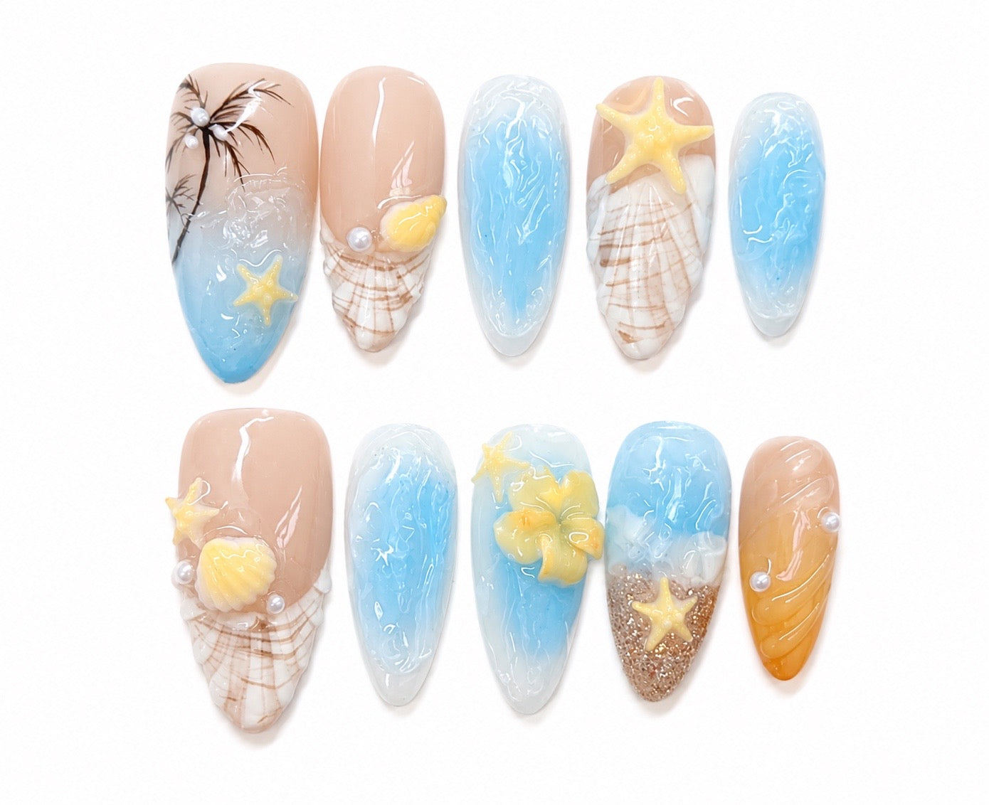 Reef & Shore - Press On Nails