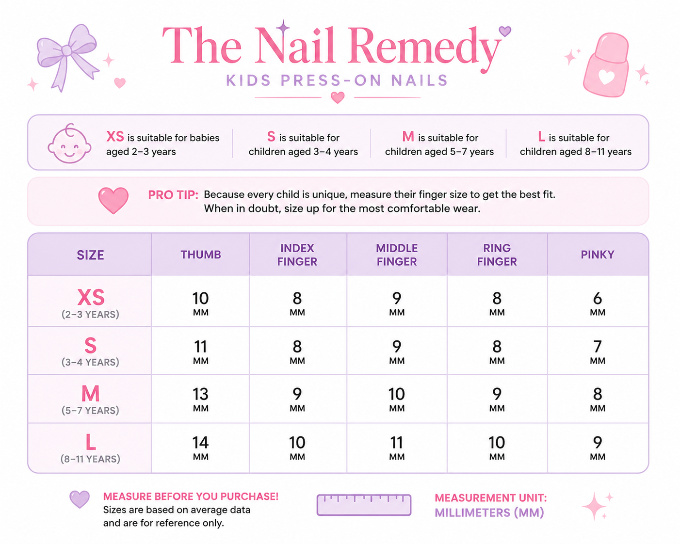 KIDS Collections: Dream Mermaid - short round kids press-on nails