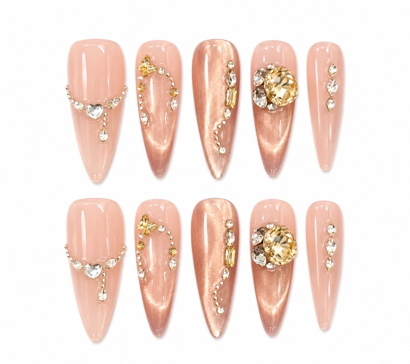 Diamond Dust Diva- Press On Nails