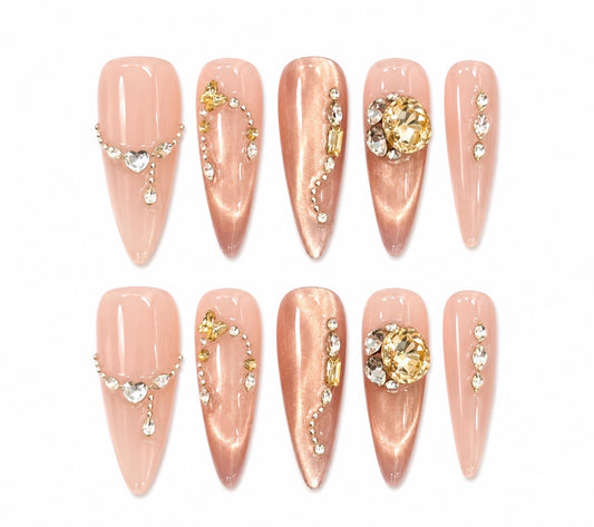 Diamond Dust Diva- Press On Nails
