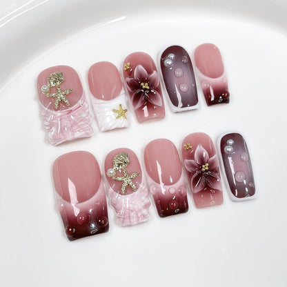 Berry Tide Series Press-On Nails