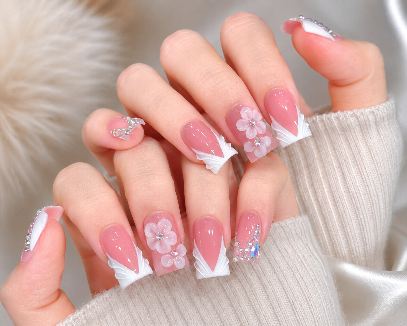 Jenny V - V French Press On Nails