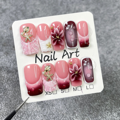 Berry Tide Series Press-On Nails